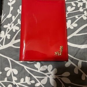 Retired! Henri Bendel patent Leather hot pink passport case.